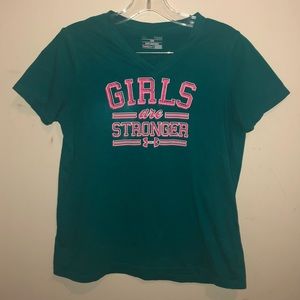 Girls Under Armour Short Sleeve Shirt